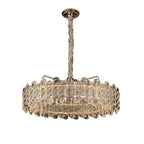 Luxury Nordic Crystal Chandelier - Carbon Steel Ceiling Light