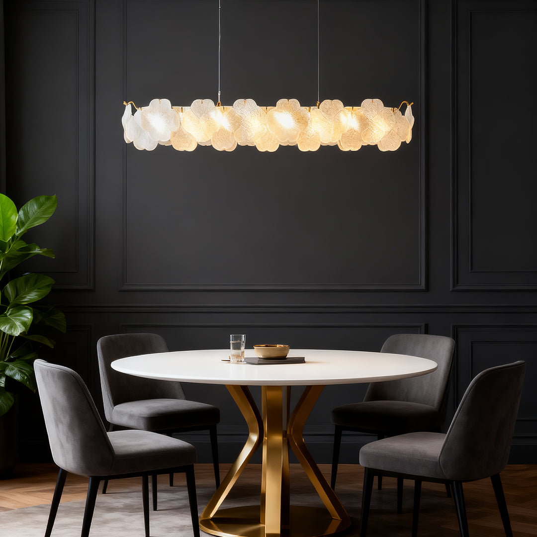 Premium French Floral Glass Chandeliers for Elegant Ceilings