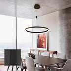 Corona Modern LED Ring Chandelier - Available in 12'', 16'', and 24'' Sizes