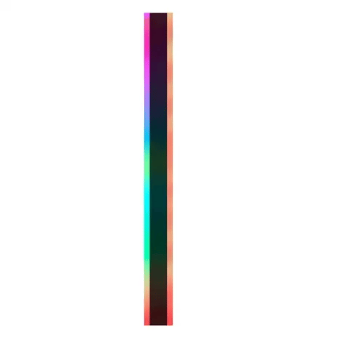 Premium Waterproof Black LED RGB Linear Wall Light for Outdoor Use
