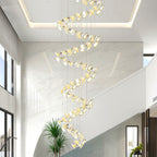 Luxury Tulip Flower Ceramic Chandelier - Elegant Ceiling Light
