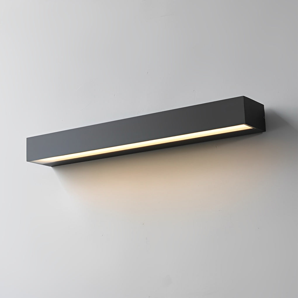 Modern Waterproof LED Porch Light with Door Number Display