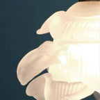 Vintage French Petal Glass LED Pendant Light