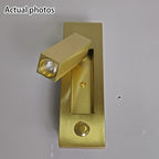 Contemporary Rectangular Aluminum LED Wall Sconce