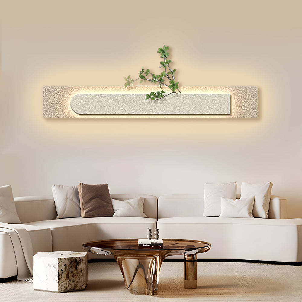 Modern Faux Sandstone Wall Light - Elegant Home Decor