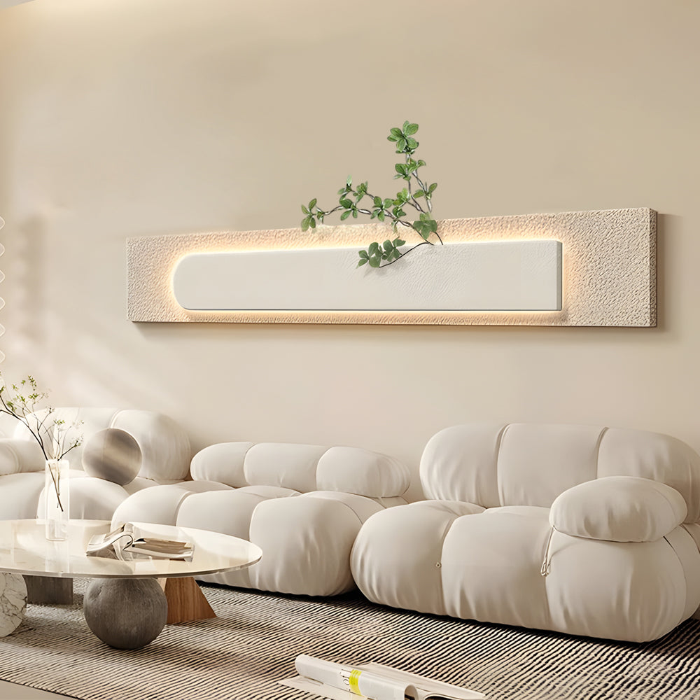 Modern Faux Sandstone Wall Light - Elegant Home Decor