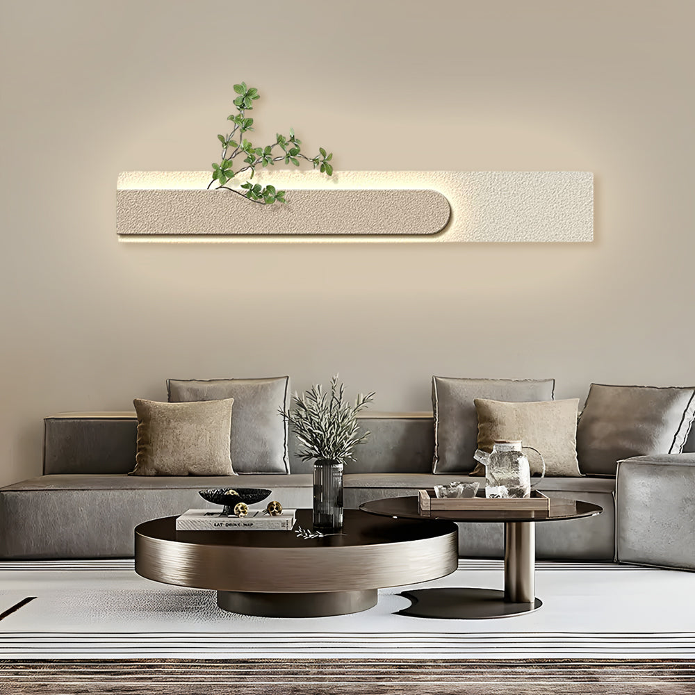 Modern Faux Sandstone Wall Light - Elegant Home Decor
