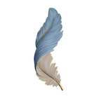 Modern LED Feather Wall Lamp - Art Deco Design