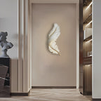 Modern LED Feather Wall Lamp - Art Deco Design
