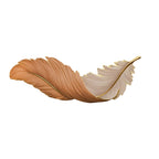 Modern LED Feather Wall Lamp - Art Deco Design