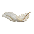 Modern LED Feather Wall Lamp - Art Deco Design