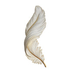 Modern LED Feather Wall Lamp - Art Deco Design
