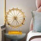Vintage Gold Metal Ferris Wheel LED Atmosphere Light