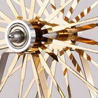 Vintage Gold Metal Ferris Wheel LED Atmosphere Light