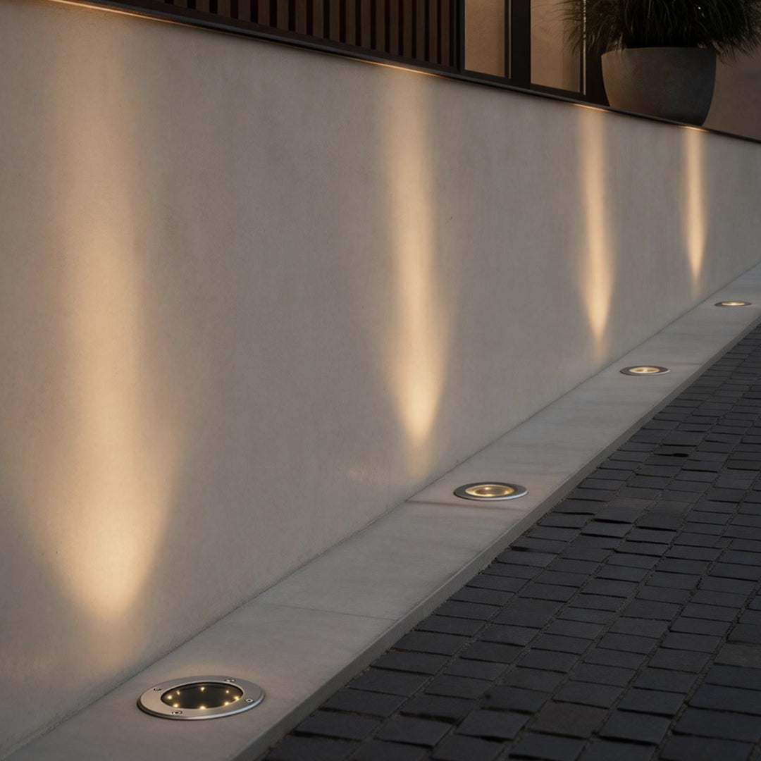 Modern Waterproof Solar In-Ground Garden Lights