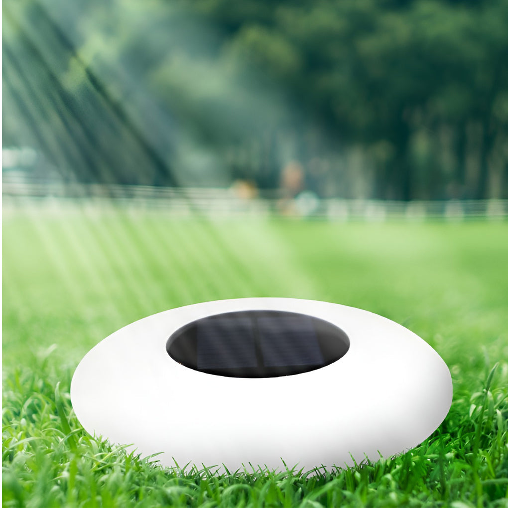 Solar-Powered RGB Floating Pond Lamp - White Light for Pools