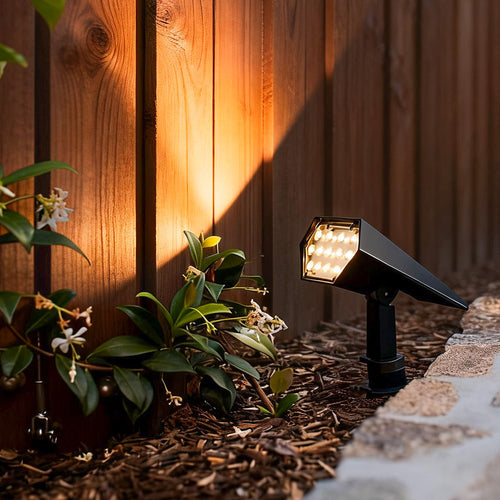 Adjustable Angle Solar Flood Spike Light
