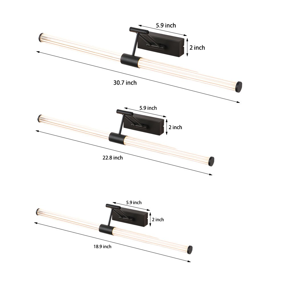 Adjustable Foldable LED Vanity Light with 360-Degree Illumination
