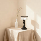 Nordic Minimalist Forged Iron Table Lamp with Acrylic Accent