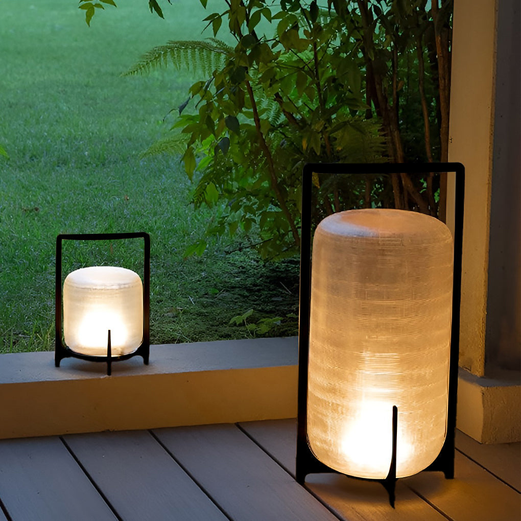 Premium Waterproof LED Outdoor Lantern with Modern Handle