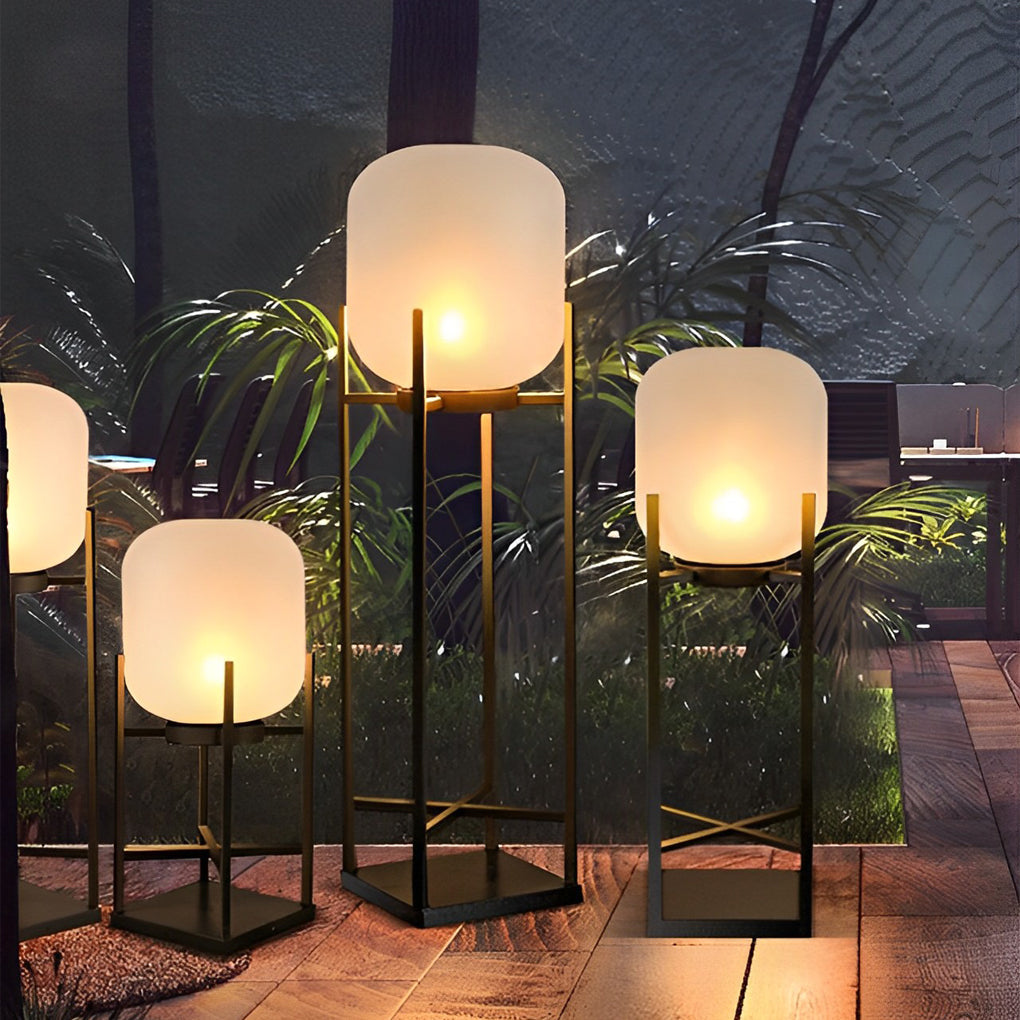 Premium LED Metal Outdoor Floor Lantern