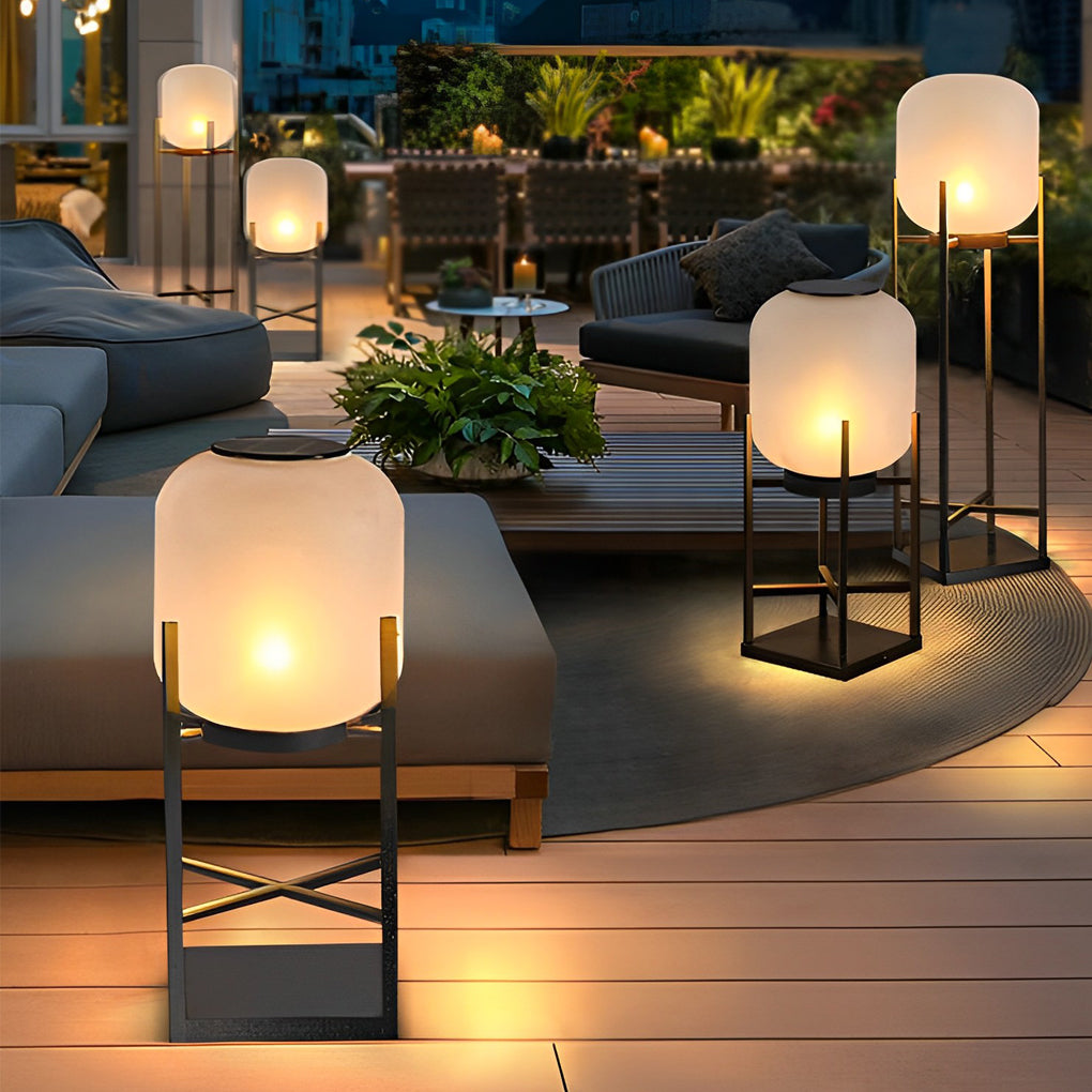 Premium LED Metal Outdoor Floor Lantern