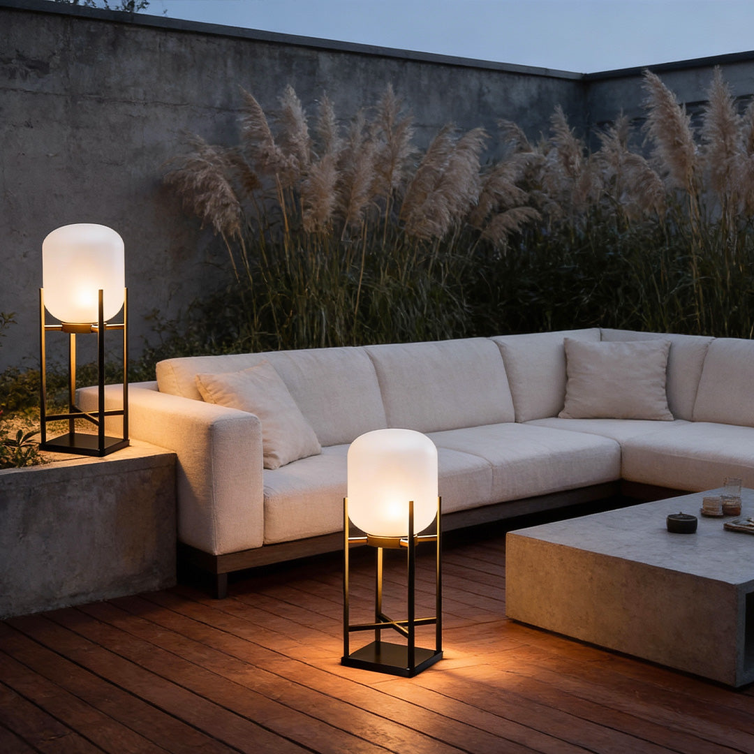 Premium LED Metal Outdoor Floor Lantern