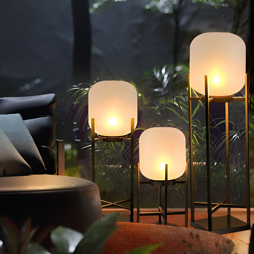 Premium LED Metal Outdoor Floor Lantern