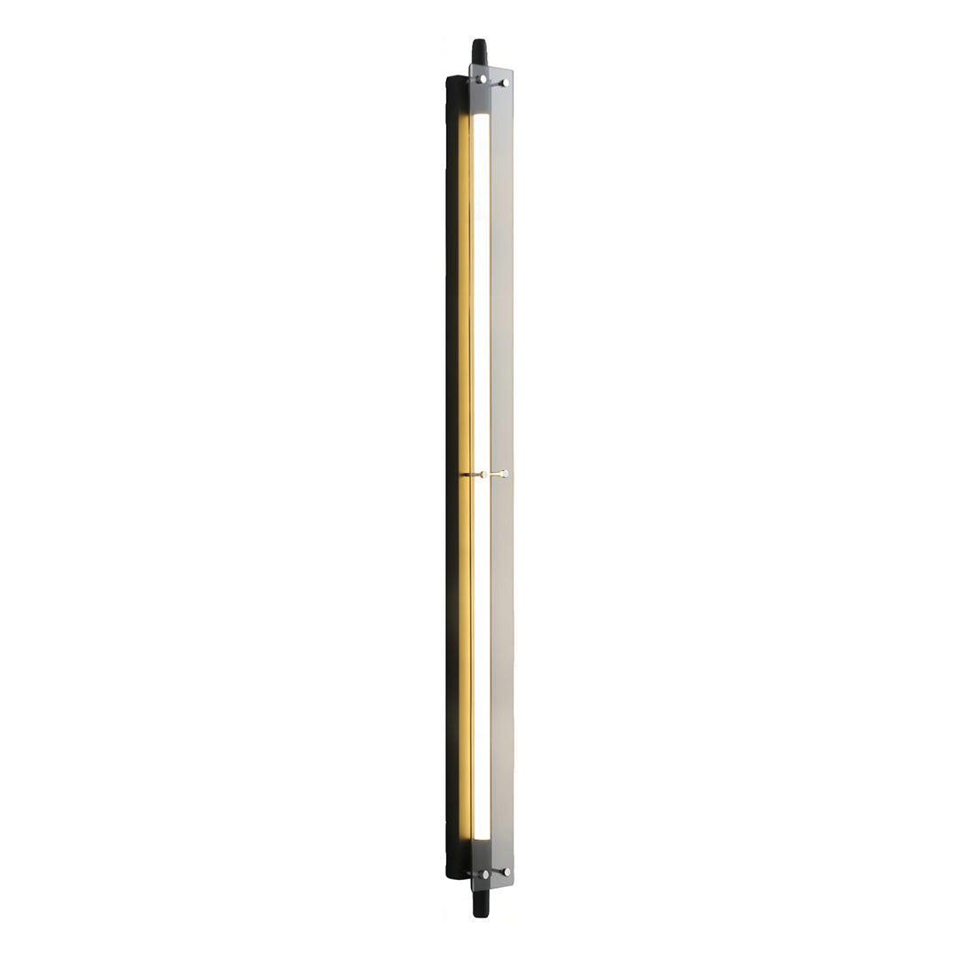 Black LED Wall Strip Lights for Hallways - Up-Down Linear Design