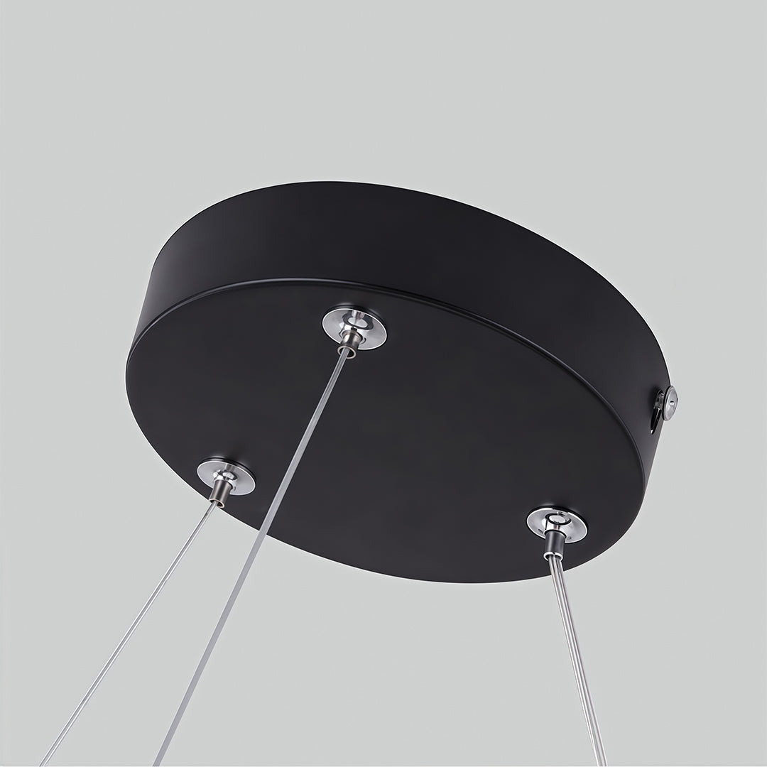 LED Hexagonal Geometric Chandelier - Modern Ceiling Light