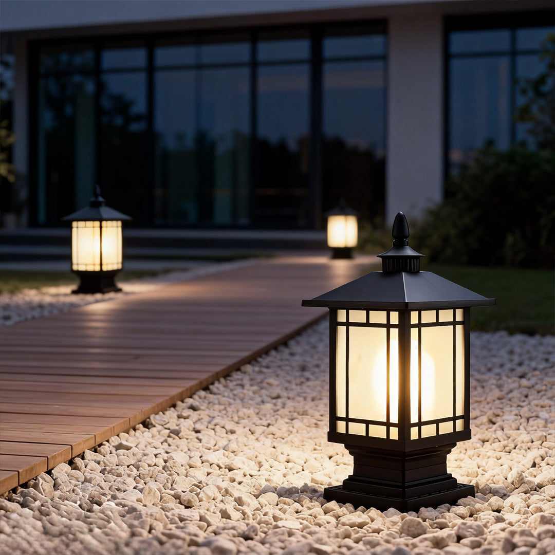 Modern Waterproof Outdoor Street Light Pillar