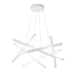 LED Geometric Cross Design Ceiling Chandelier