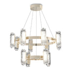 Modern Metal Minimalist Chandelier Ceiling Light