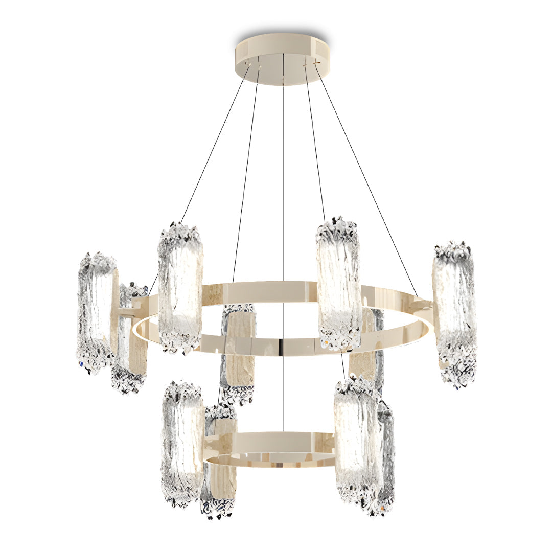 Modern Metal Minimalist Chandelier Ceiling Light