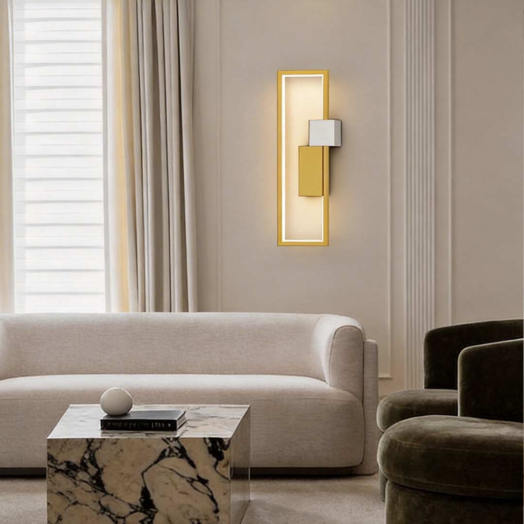 Nordic Style LED Geometric Wall Sconce