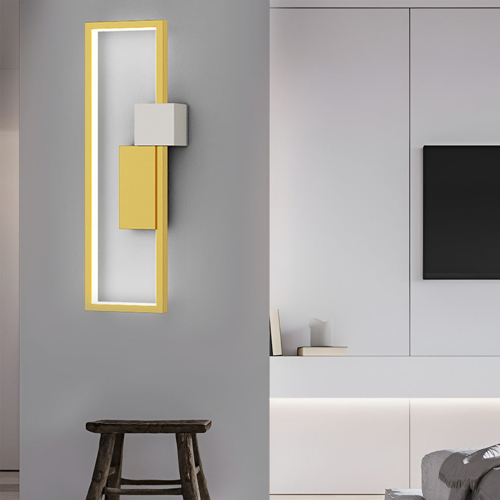 Nordic Style LED Geometric Wall Sconce