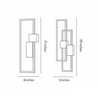 Nordic Style LED Geometric Wall Sconce