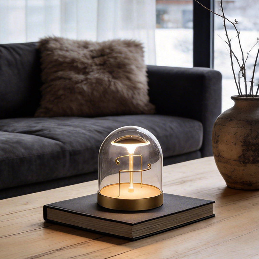 Premium Glass Dome LED Fairy Tale Table Lamp