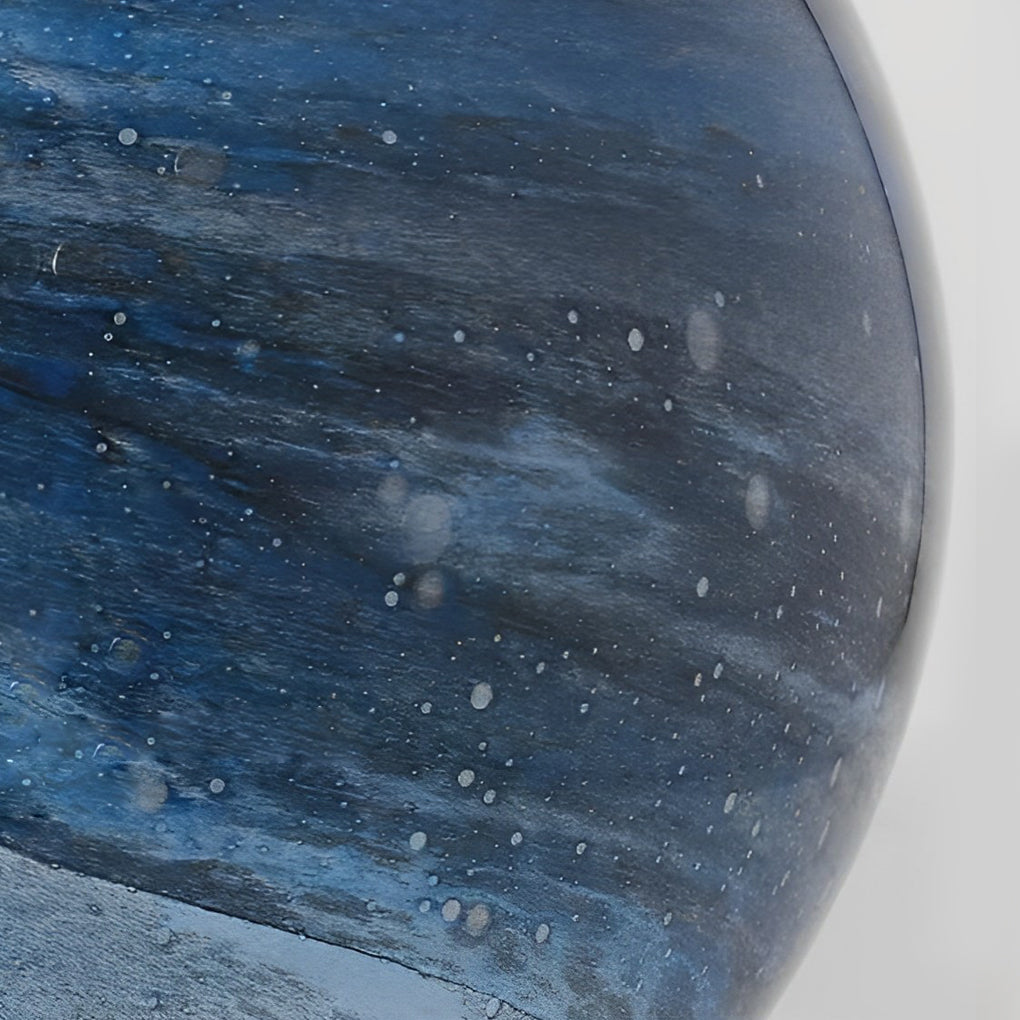 Modern Globe Pillar Light - Stylish Planetary Design for Fencing