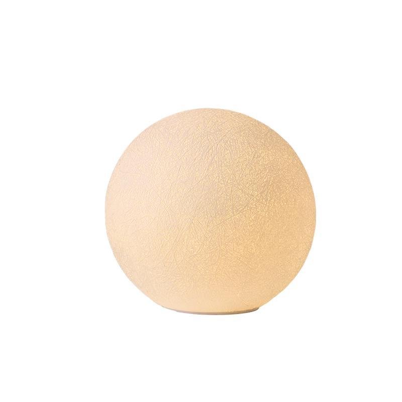 Modern Waterproof White LED Globe Pillar Light for Outdoor Use