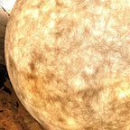 Modern Waterproof White LED Globe Pillar Light for Outdoor Use