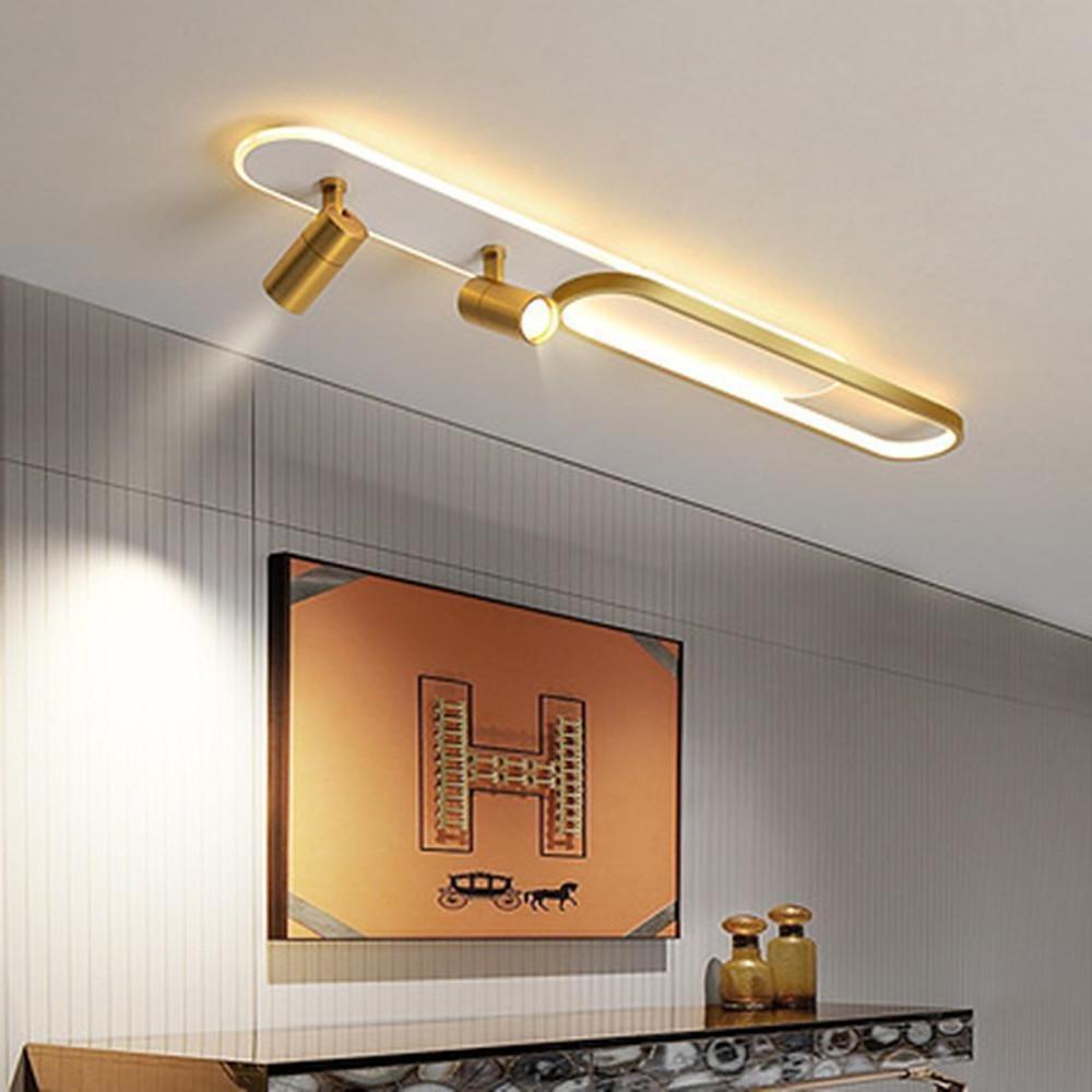 Modern Adjustable LED Ceiling Spotlight - Metal Design