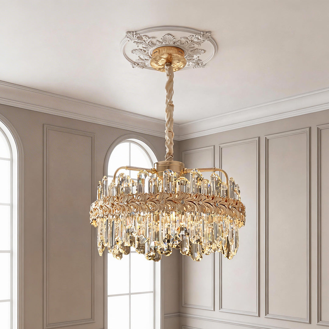 Modern Crystal Chandelier Ceiling Light - Luxury Home Decor