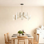 Gold Minimalist Acrylic Chandelier Ceiling Light
