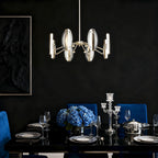 Gold Minimalist Acrylic Chandelier Ceiling Light
