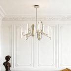 Gold Minimalist Acrylic Chandelier Ceiling Light