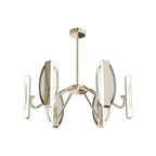 Gold Minimalist Acrylic Chandelier Ceiling Light
