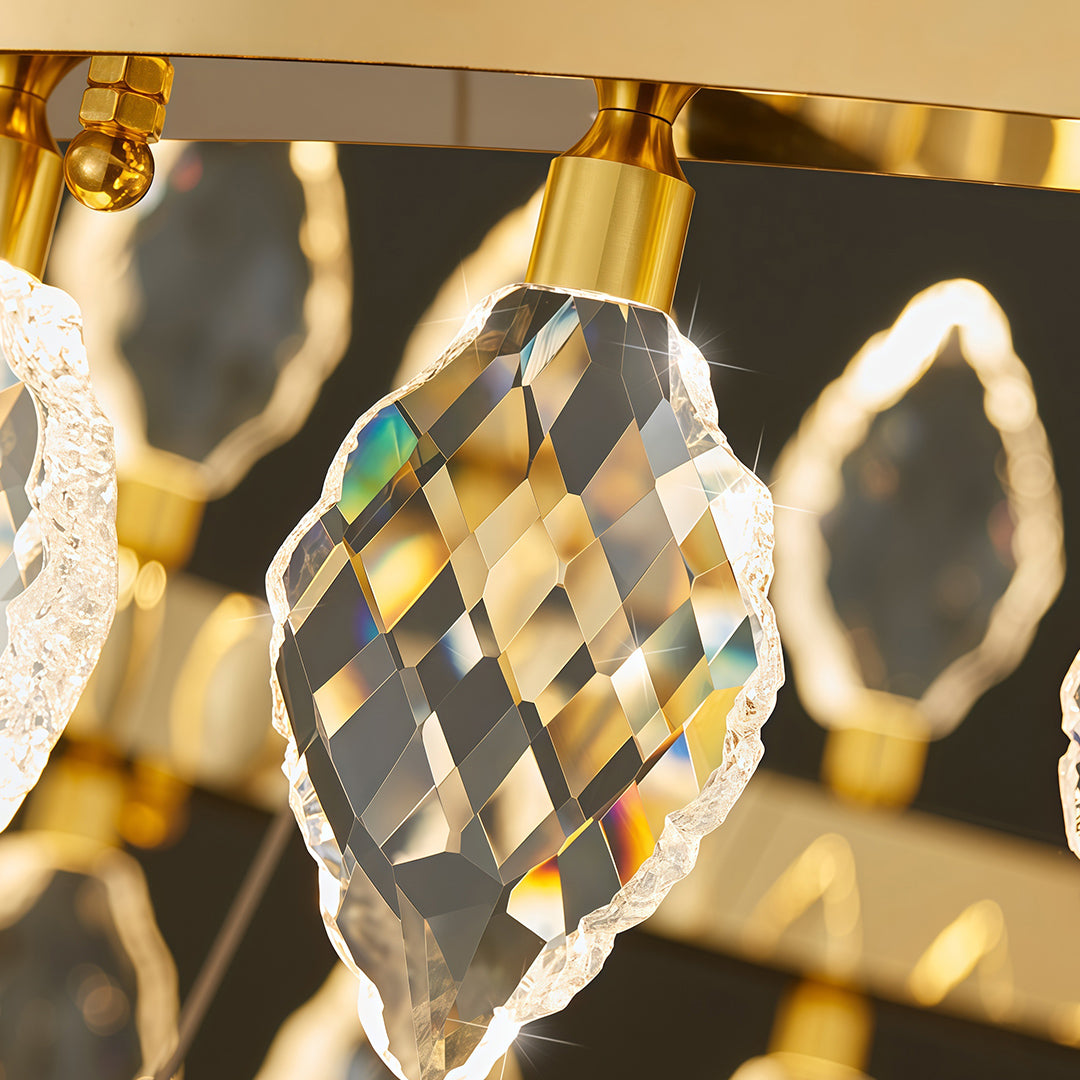 Italian Luxury Crystal Chandelier Ceiling Light