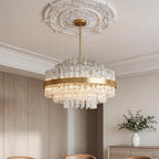 Luxury Copper Industrial Modern Chandelier Ceiling Light
