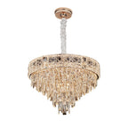 Luxury European Style Large Chandelier with Crystals - Elegant Ceiling Light